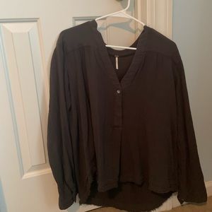 Free People Long Sleeve Top